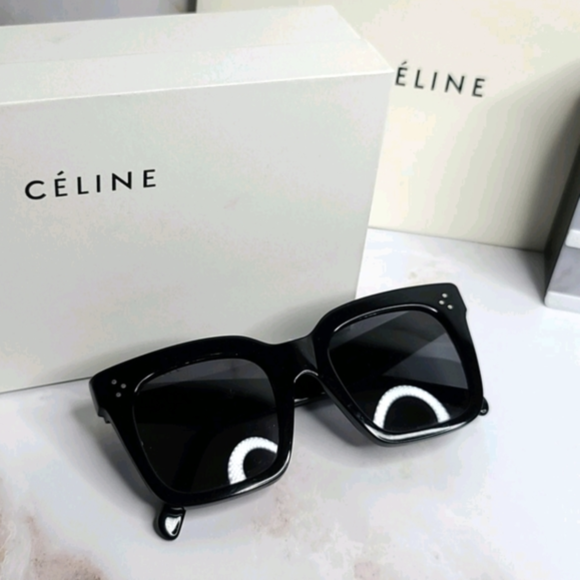 All Black Oversized Sunglasses